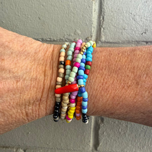 Rusty Pot Handmade Wrap Bracelet/Necklace|ChilliBlueBlue