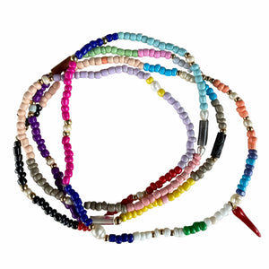 Rusty Pot Handmade Wrap Bracelet/Necklace|WhitePearlChilli