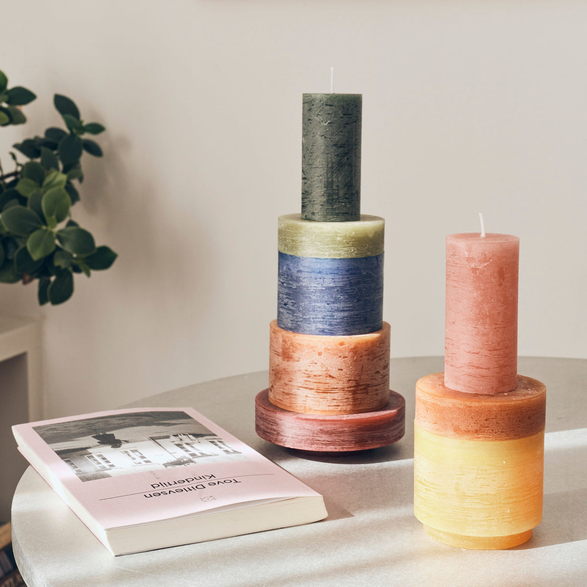 Stan Editions Stan Editions | Candle Stack 3 | Brown