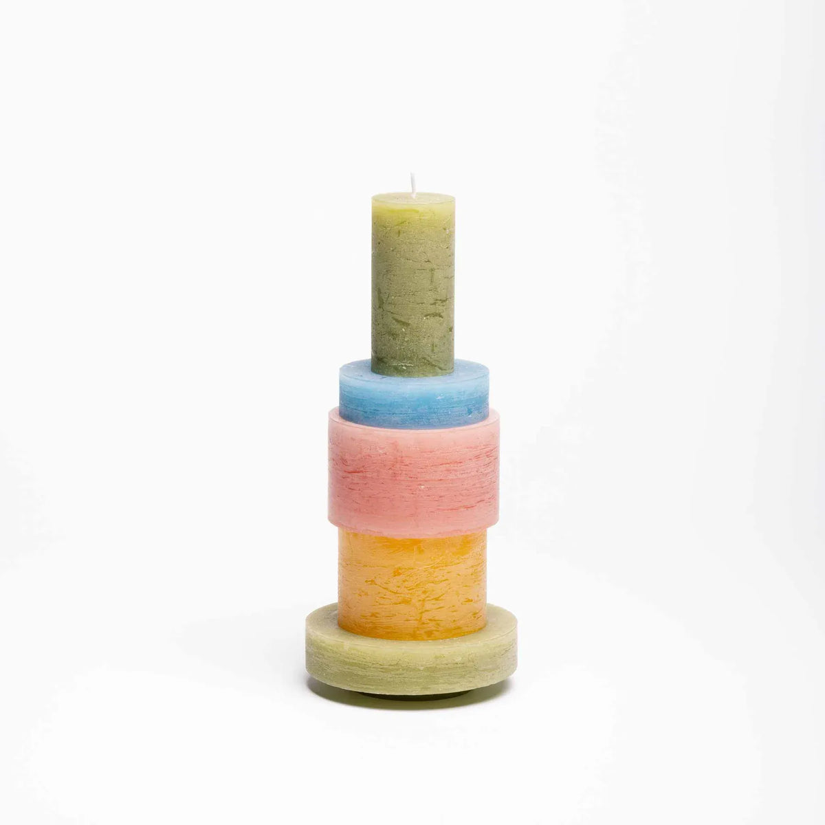 Stan Editions Stan Editions | Candle Stack 3 | Pink + Yellow
