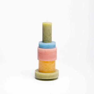 Stan Editions Stan Editions | Candle Stack 3 | Pink + Yellow