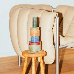 Stan Editions Stan Editions | Candle Stack 6 | Brown