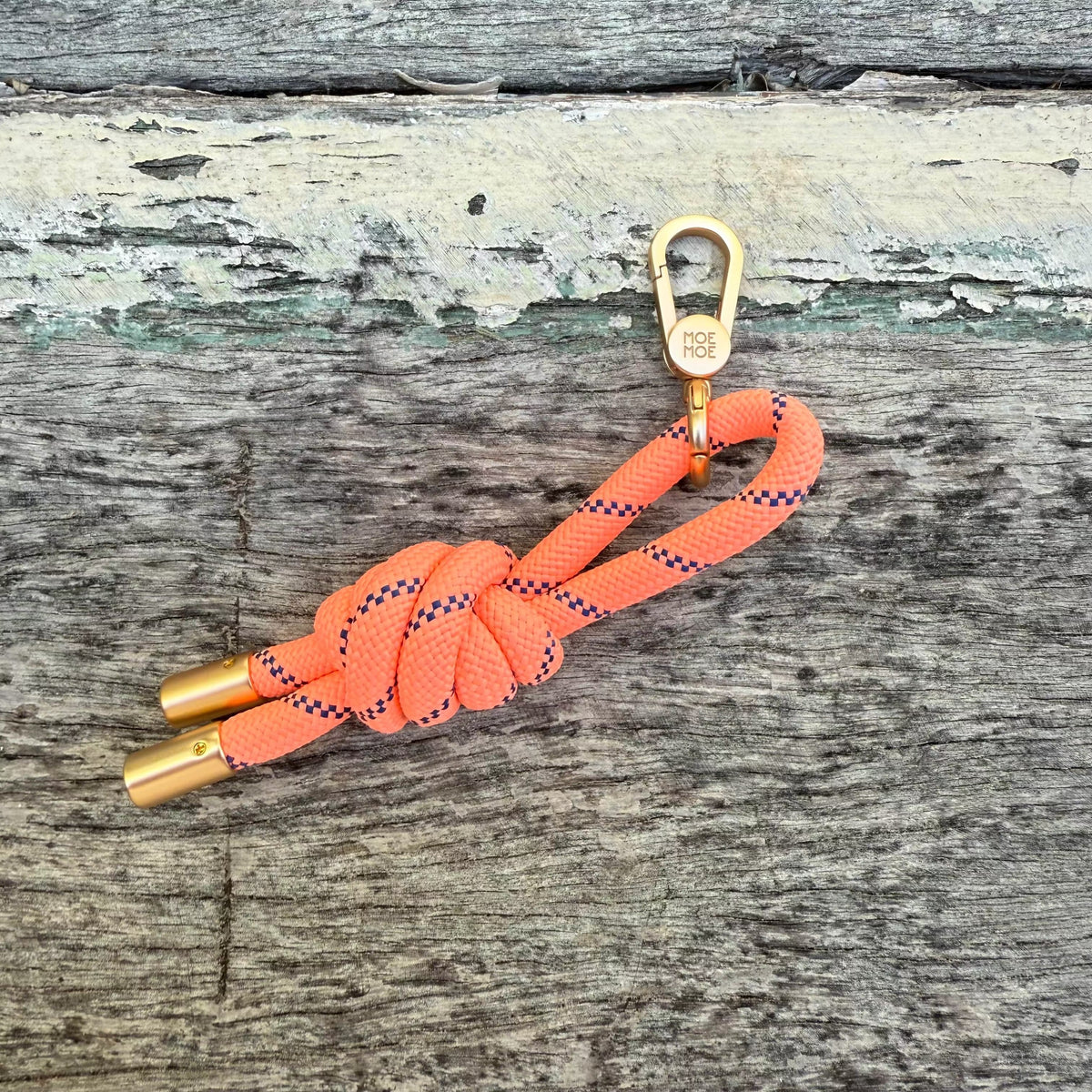 Sunday Merchant Bag Tag / Keyring Coral