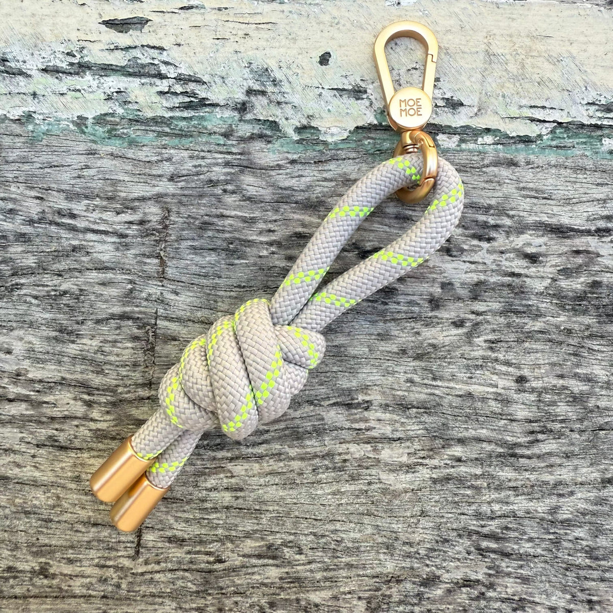 Sunday Merchant Bag Tag / Keyring Grey