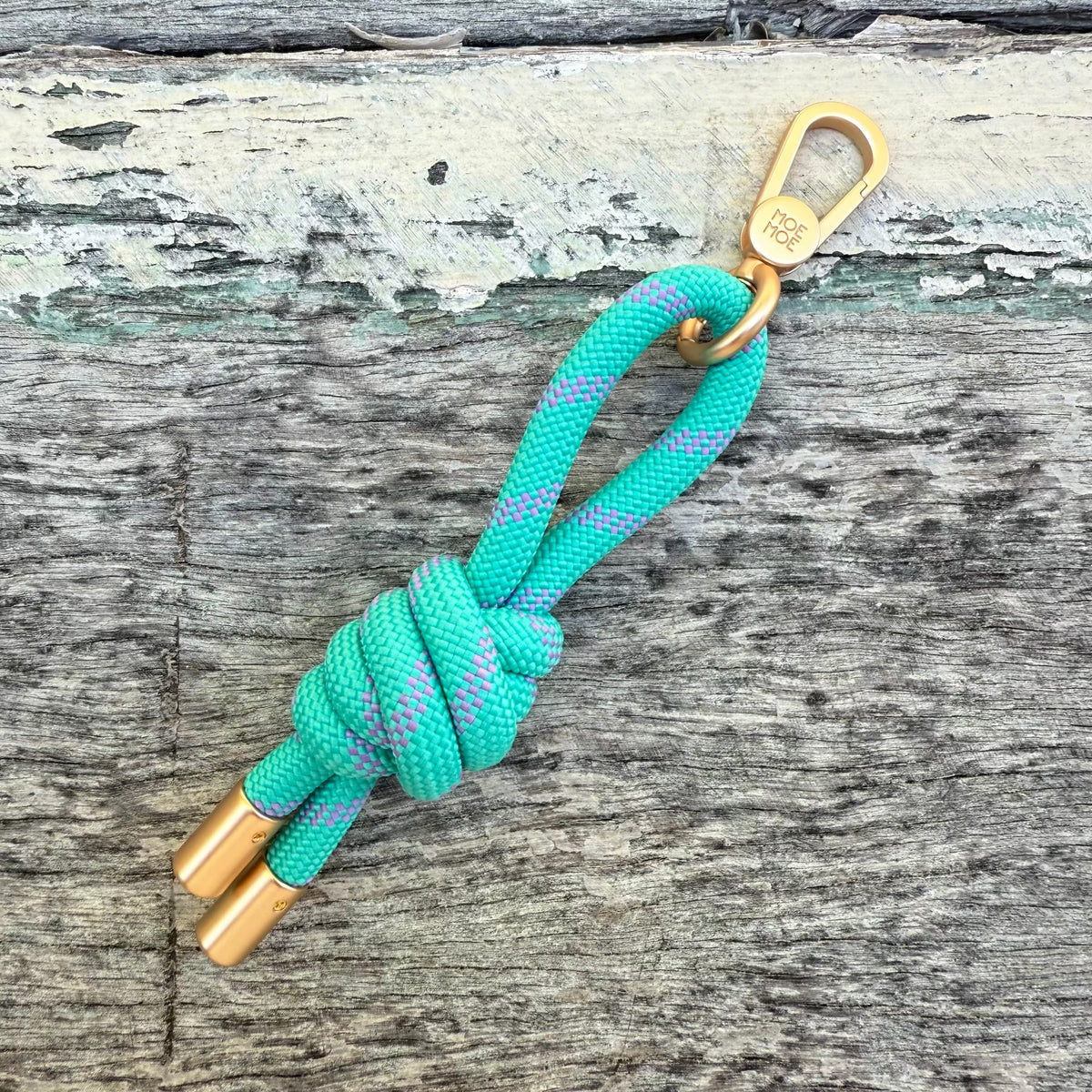 Sunday Merchant Bag Tag / Keyring Turquoise