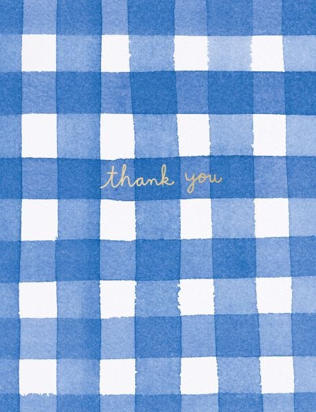 Sunday Merchant Gift Card | Gingham Thankyou