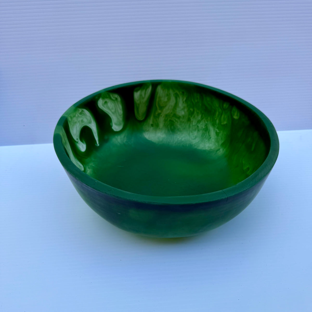 Sunday Merchant Kip Resin Salad Bowl | Emerald
