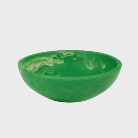 Sunday Merchant Kip Resin Small Bowl | Emerald
