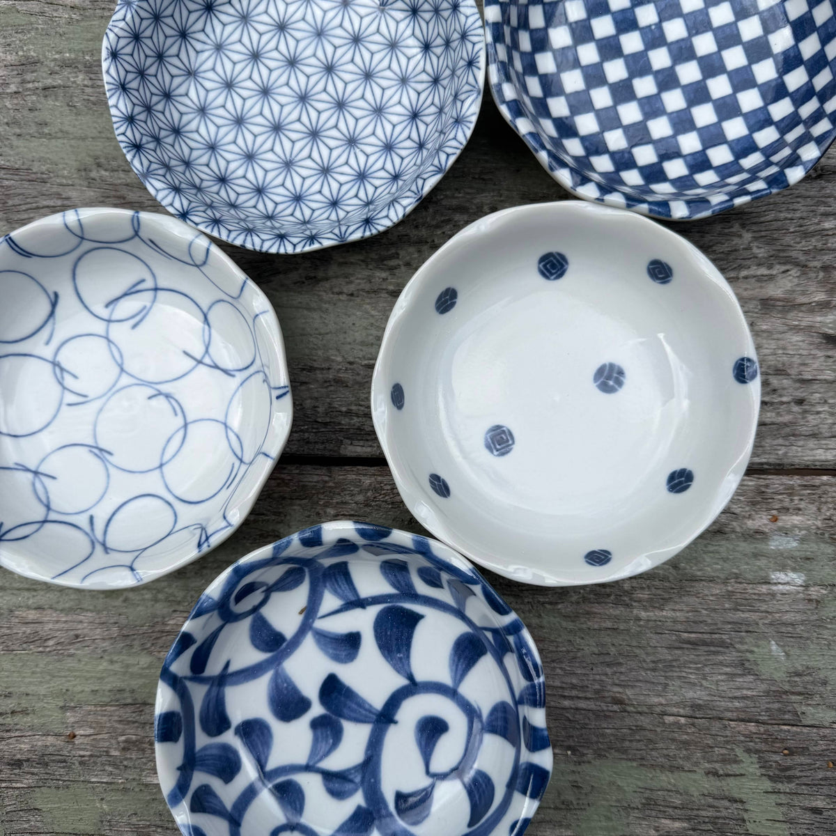 Sunday Merchant Little Blue Bowl | Circles