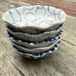 Sunday Merchant Little Blue Bowl | Circles
