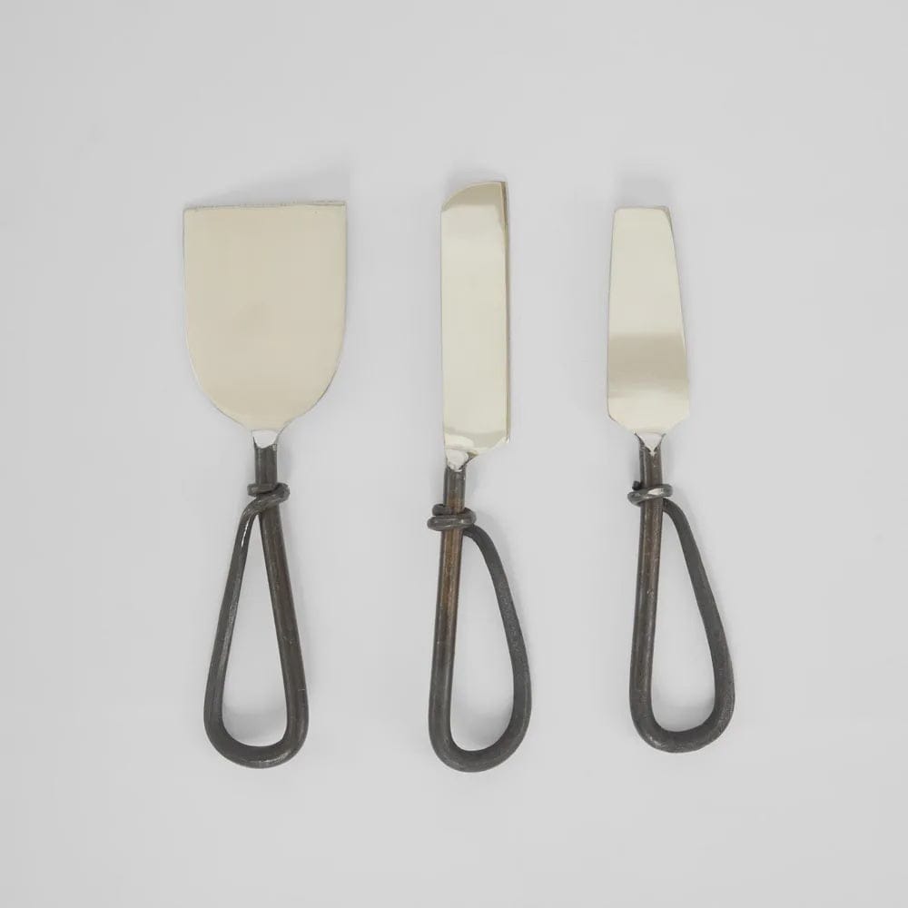 Sunday Merchant Loop Handle Cheese Knives (Set 3)