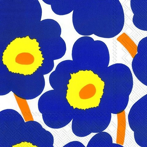 Sunday Merchant Marimekko Serviettes | Dark Blue