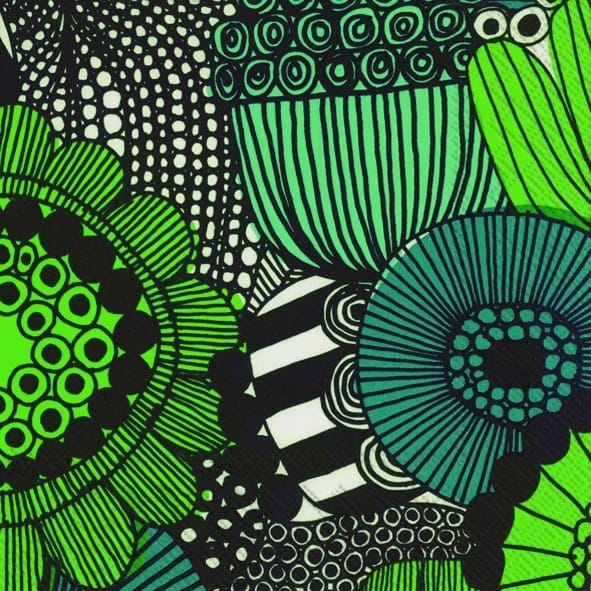 Sunday Merchant Marimekko Serviettes | Siirtolapuutarha Green