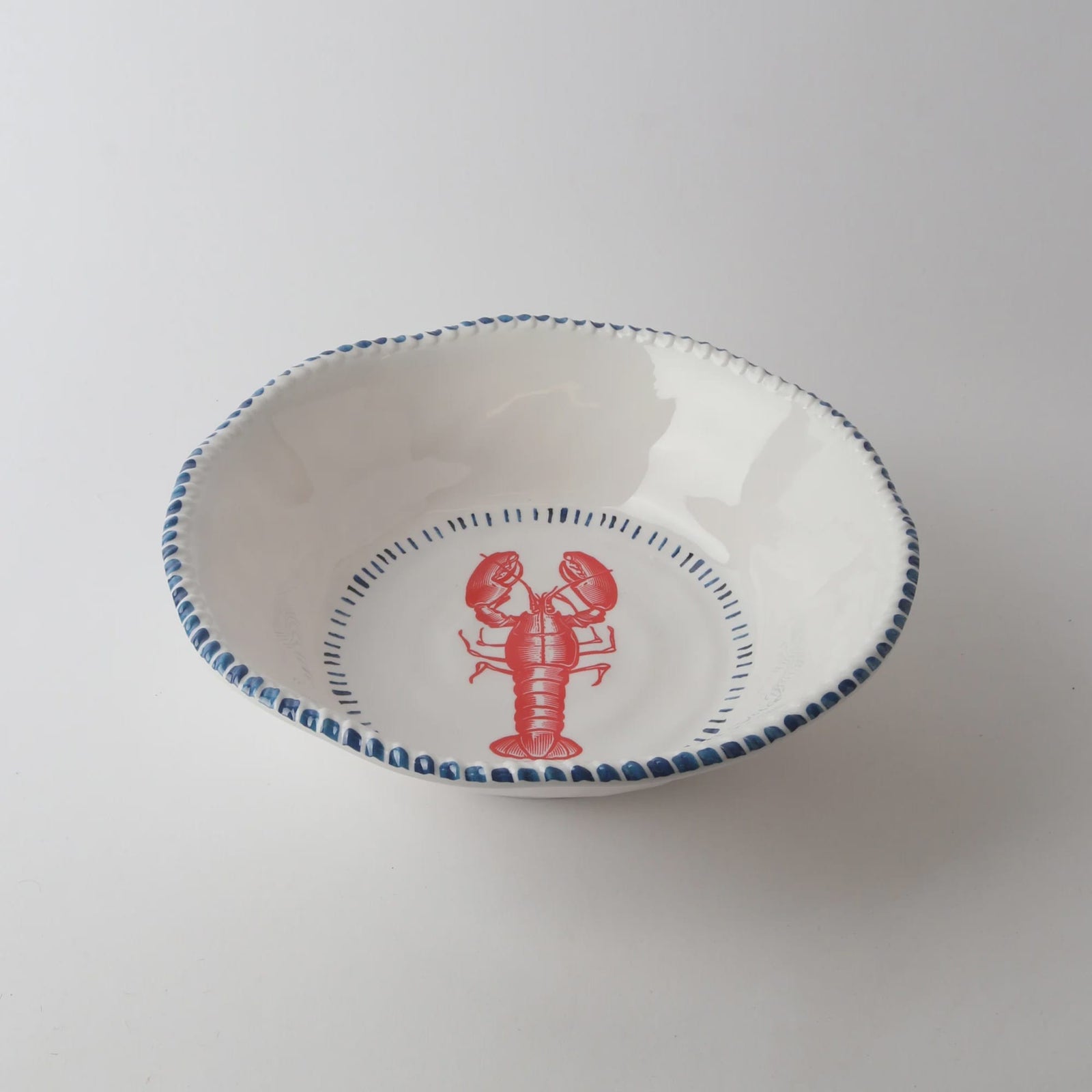 Sunday Merchant Melamine Nautical Lobster Bowl 31cm