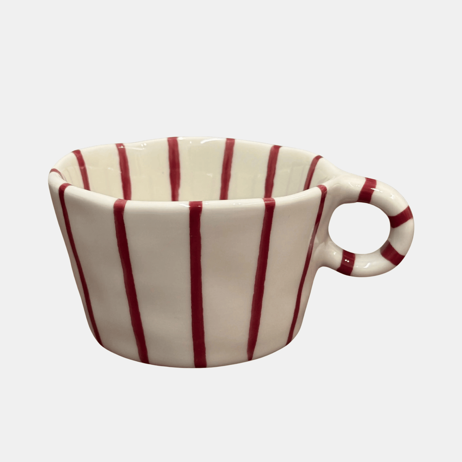 Sunday Merchant Nellie Ceramic Mug 280ml | Red Stripe