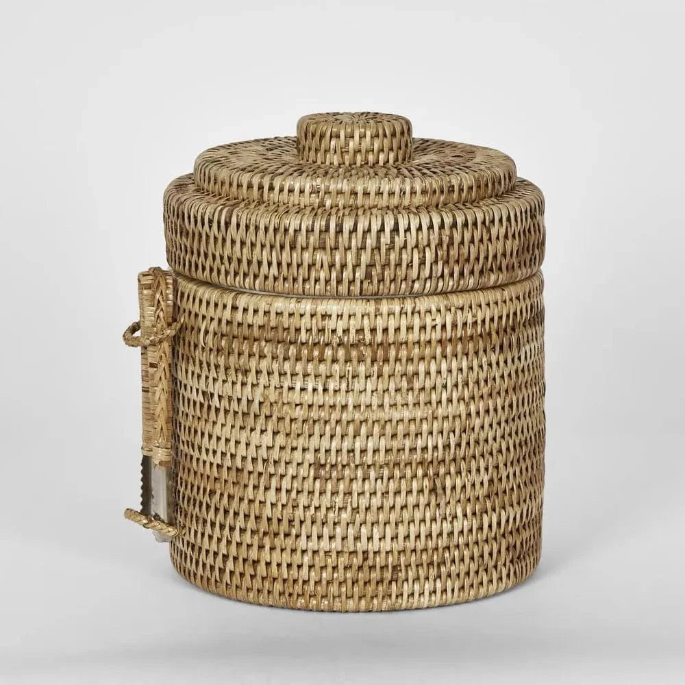Sunday Merchant Paume Rattan Ice Bucket | Natural