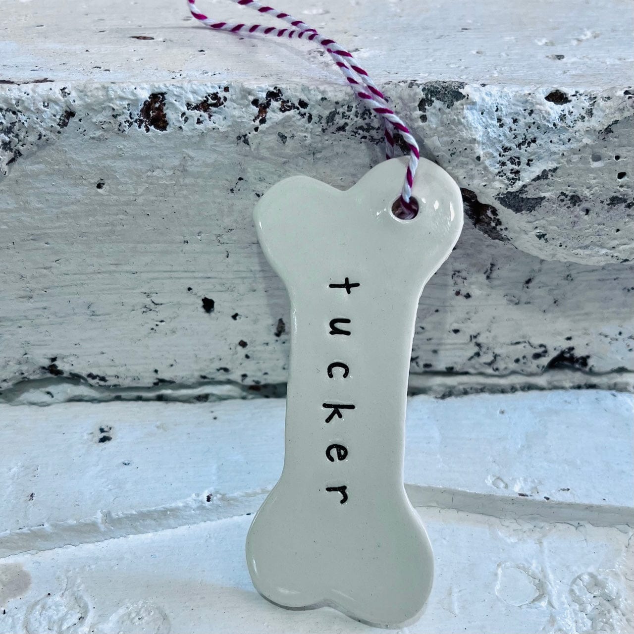 Sunday Merchant Personalised Dog Bone Ornament