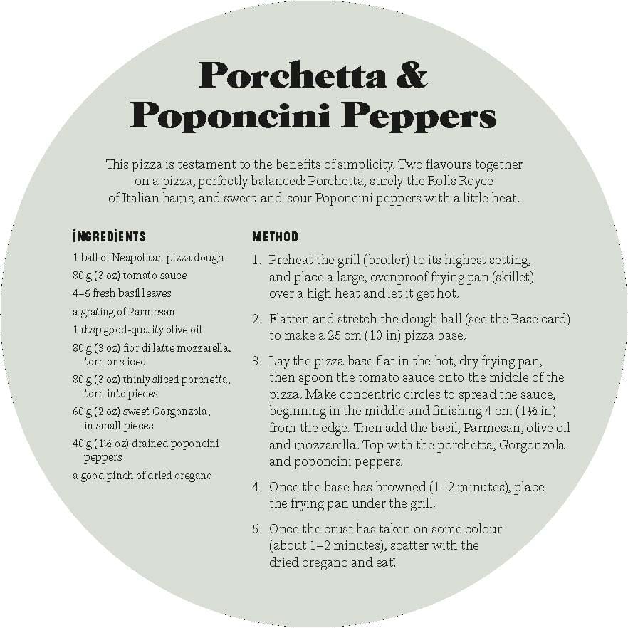 Sunday Merchant Pizza | 20 Recipe Cards by Pizza Pilgrims