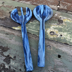 Sunday Merchant Salad Servers | Denim