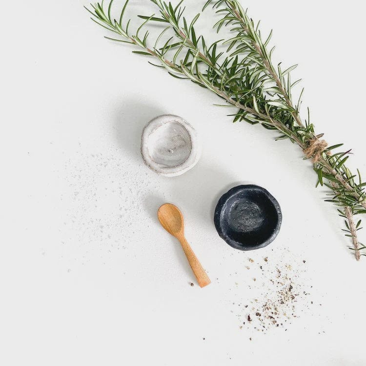 Sunday Merchant Salt + Pepper Pinch pots