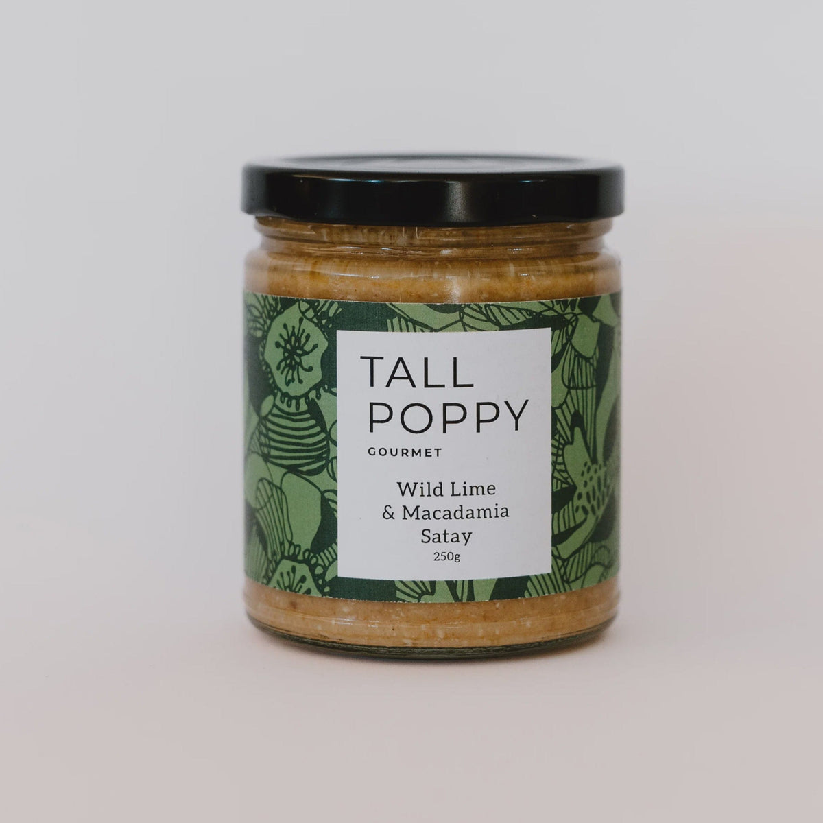 Tall Poppy Wild Lime + Macadamia Satay 250g