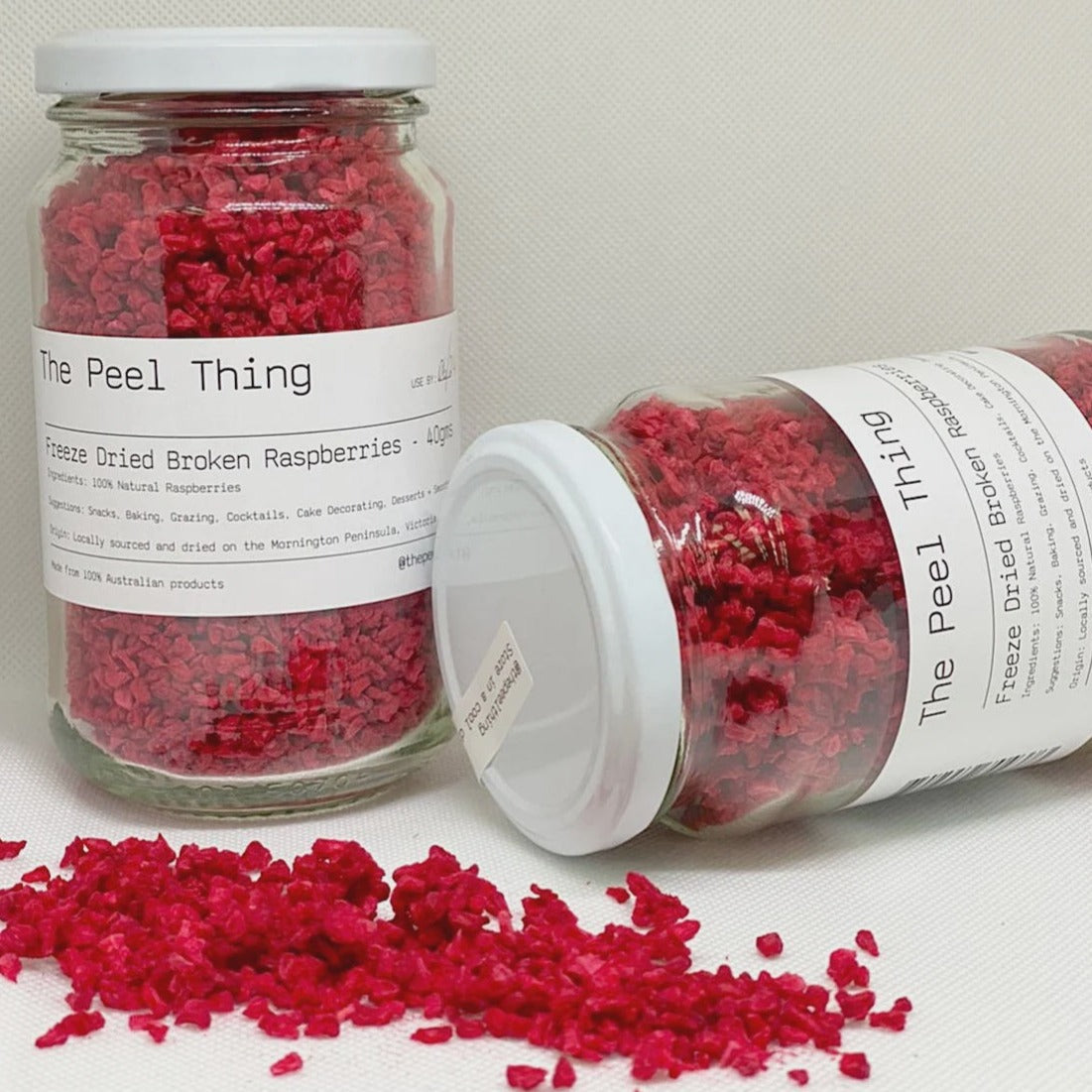 The Peel Thing Broken Dried Raspberries