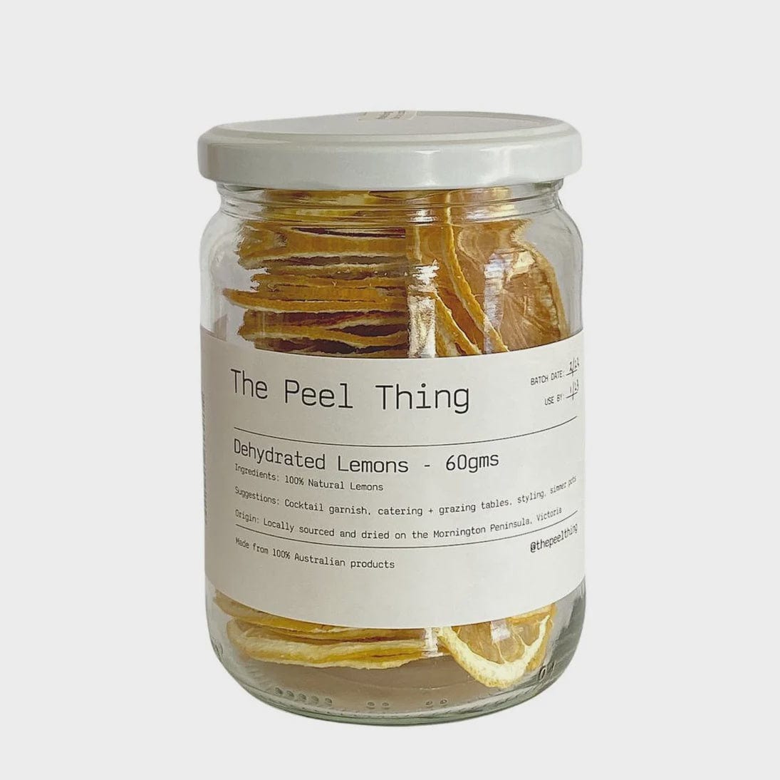 The Peel Thing Natural Dehydrated Lemon