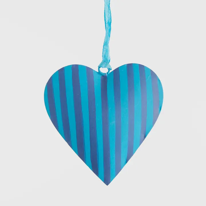 Vixen + Velvet La Dolce Vita Heart Tree decoration | Blue