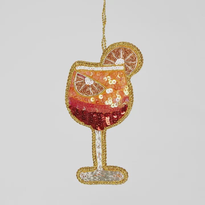 Vixen + Velvet Spritz Delight Sequin Tree Decoration