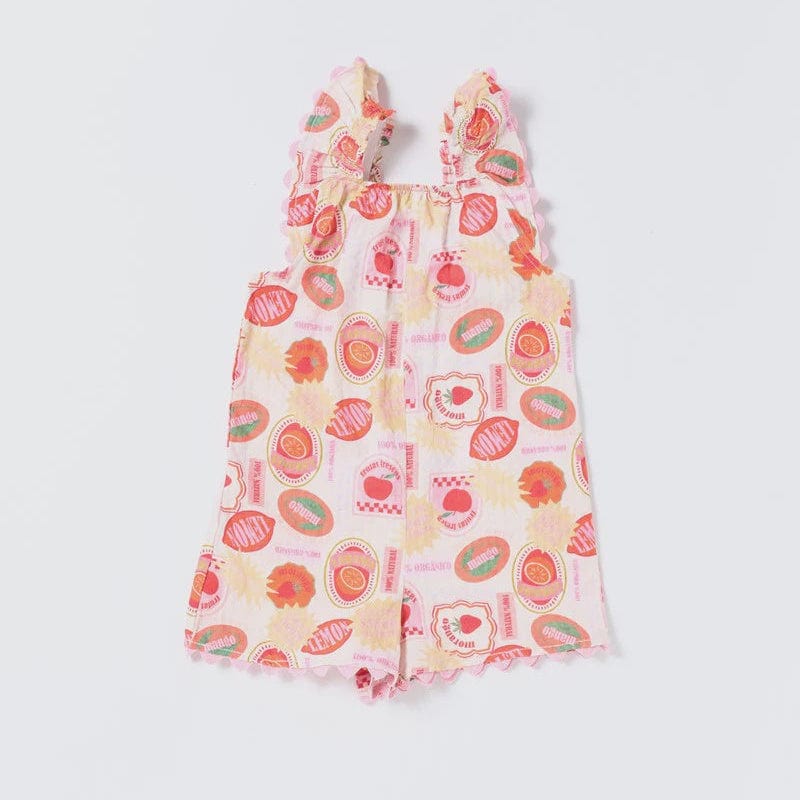 Walnut Meadow Overalls | Frutas Fescas | Walnut Kids