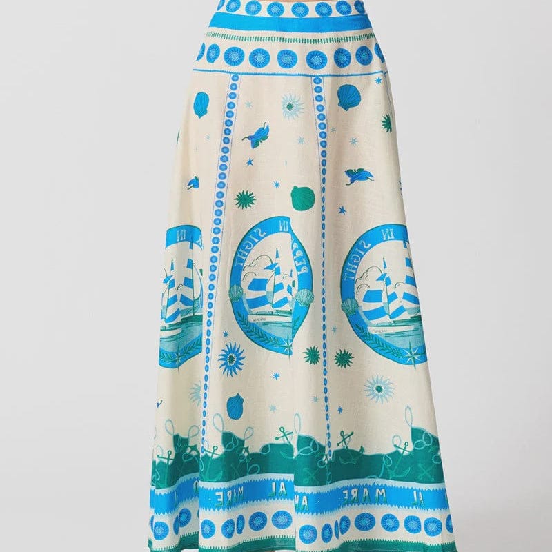 Walnut Milan Skirt | Andiamo