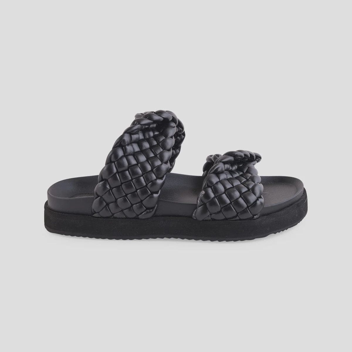 Walnut Mim Slide | Black