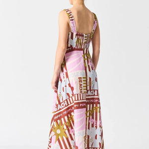 Walnut Roma Dress | Soleado