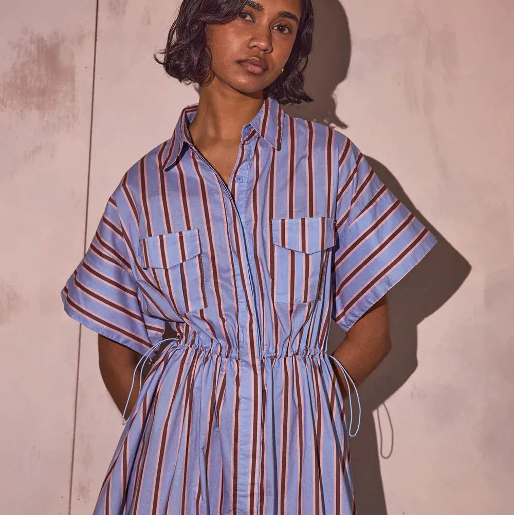 Walnut Santiago Dress | Vacay Stripe | Walnut