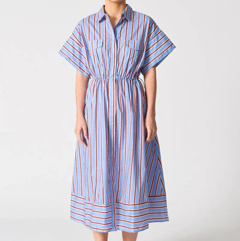 Walnut Santiago Dress | Vacay Stripe | Walnut