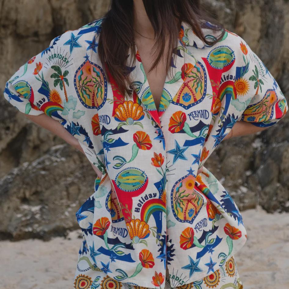 Walnut Tropez Top | Mermaids Paradise