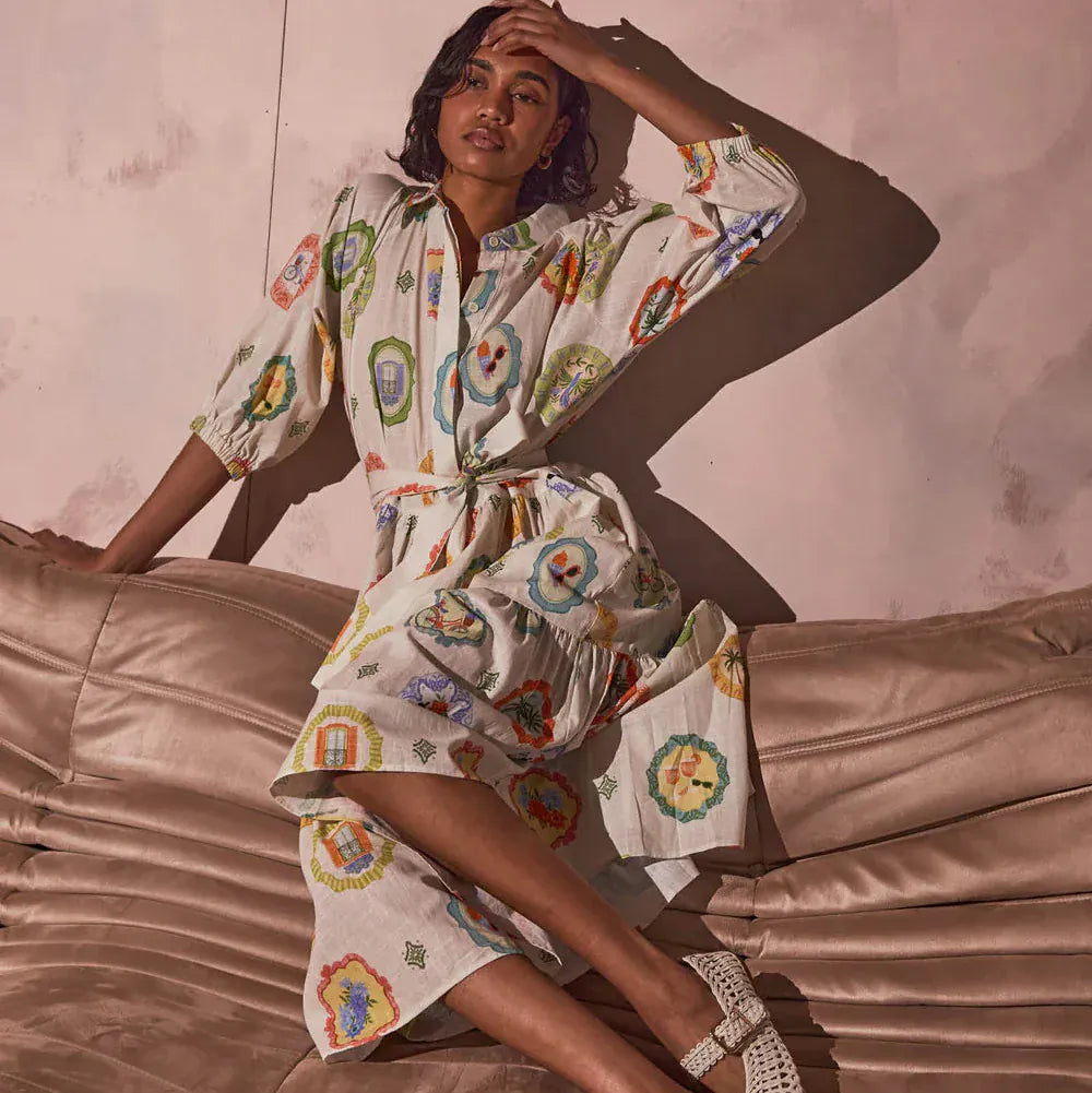 Walnut Tuscany Dress | Havana