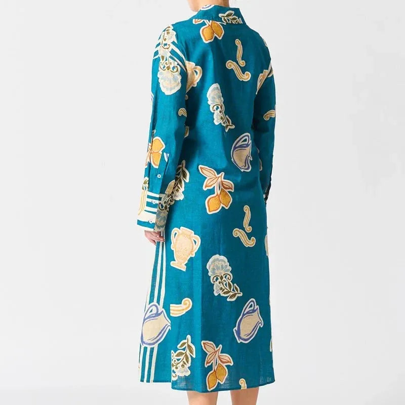 Walnut Walnut Barcelona Dress | Tangier