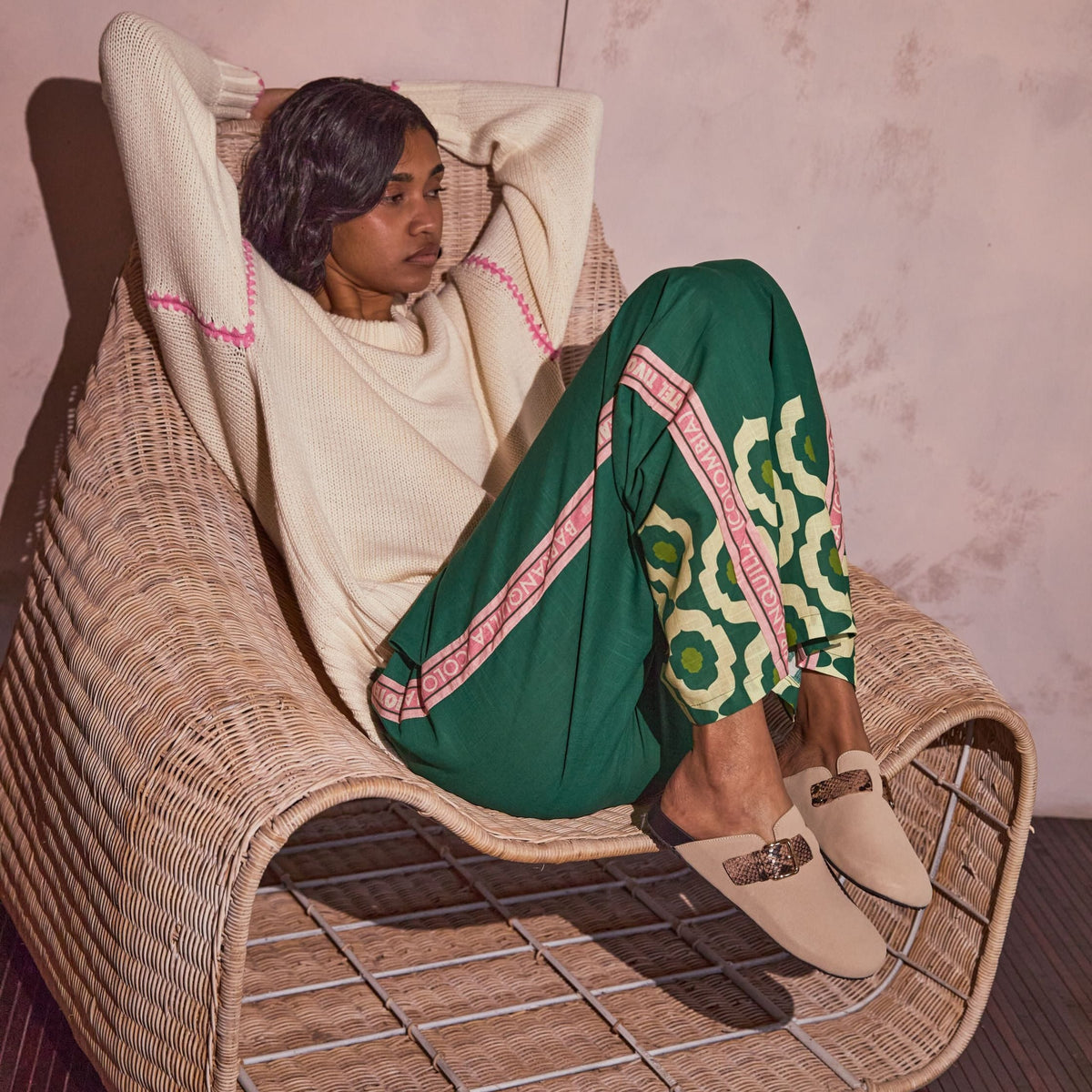 Walnut Walnut Madrid Pant | Mosaique