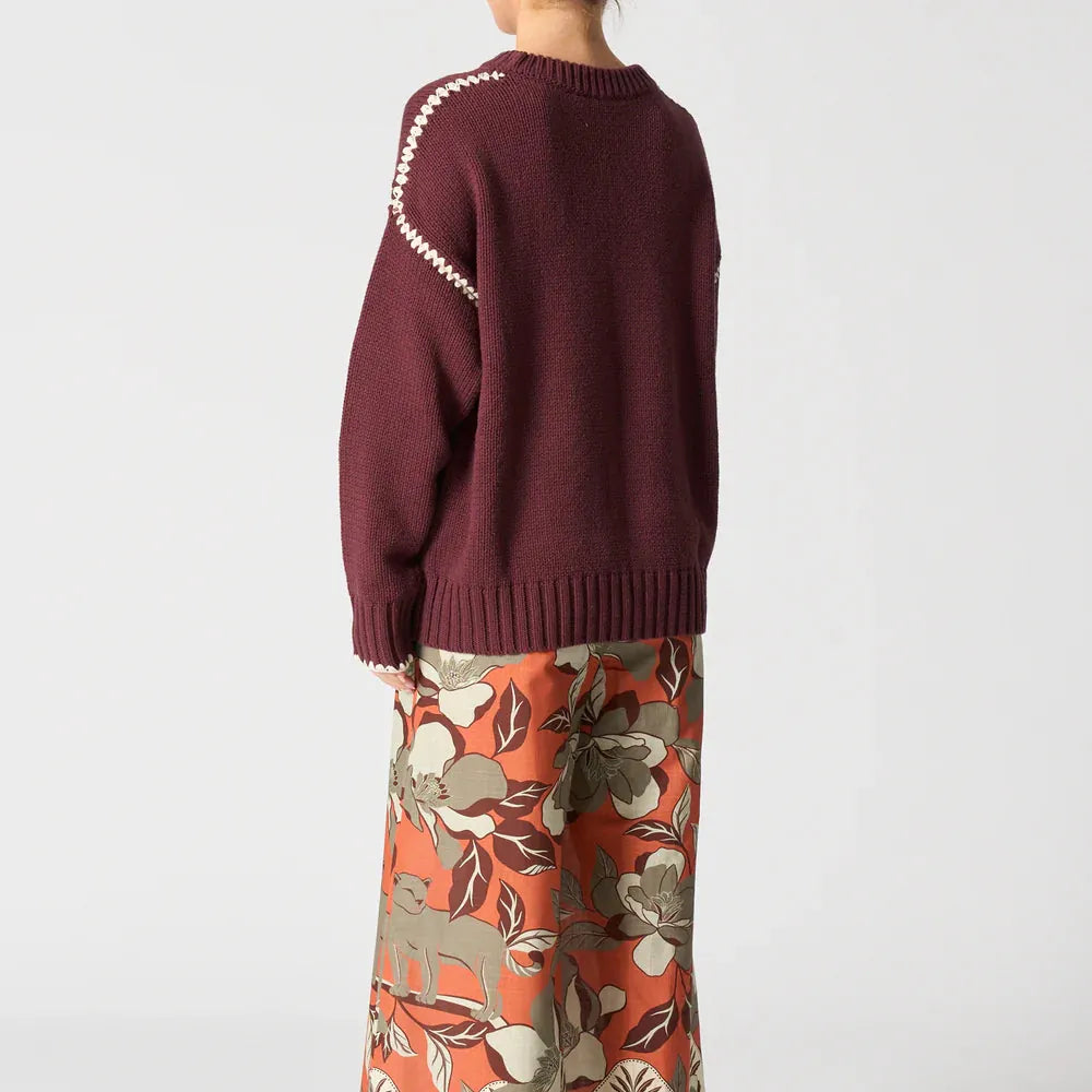 Walnut Walnut Pasadena Jumper | Chocolate