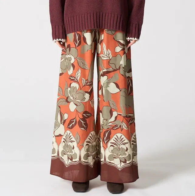 Walnut Walnut Vermont Pant | Jaguar Jungle Orange