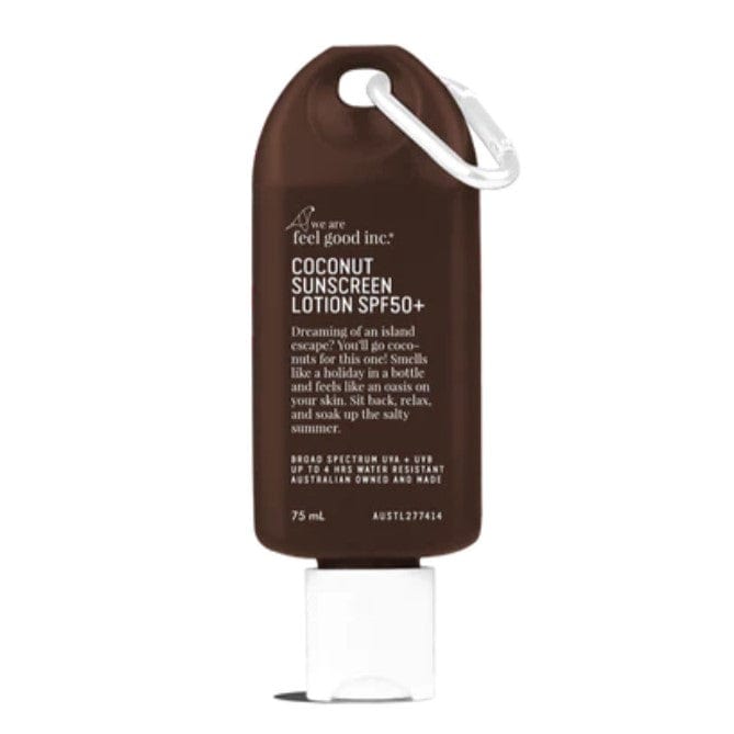 We Are Feel Good Coconut Sunscreen SPF50+ 75ml