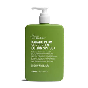 We Are Feel Good Kakadu Plum Sunscreen SPF50+ 400ml