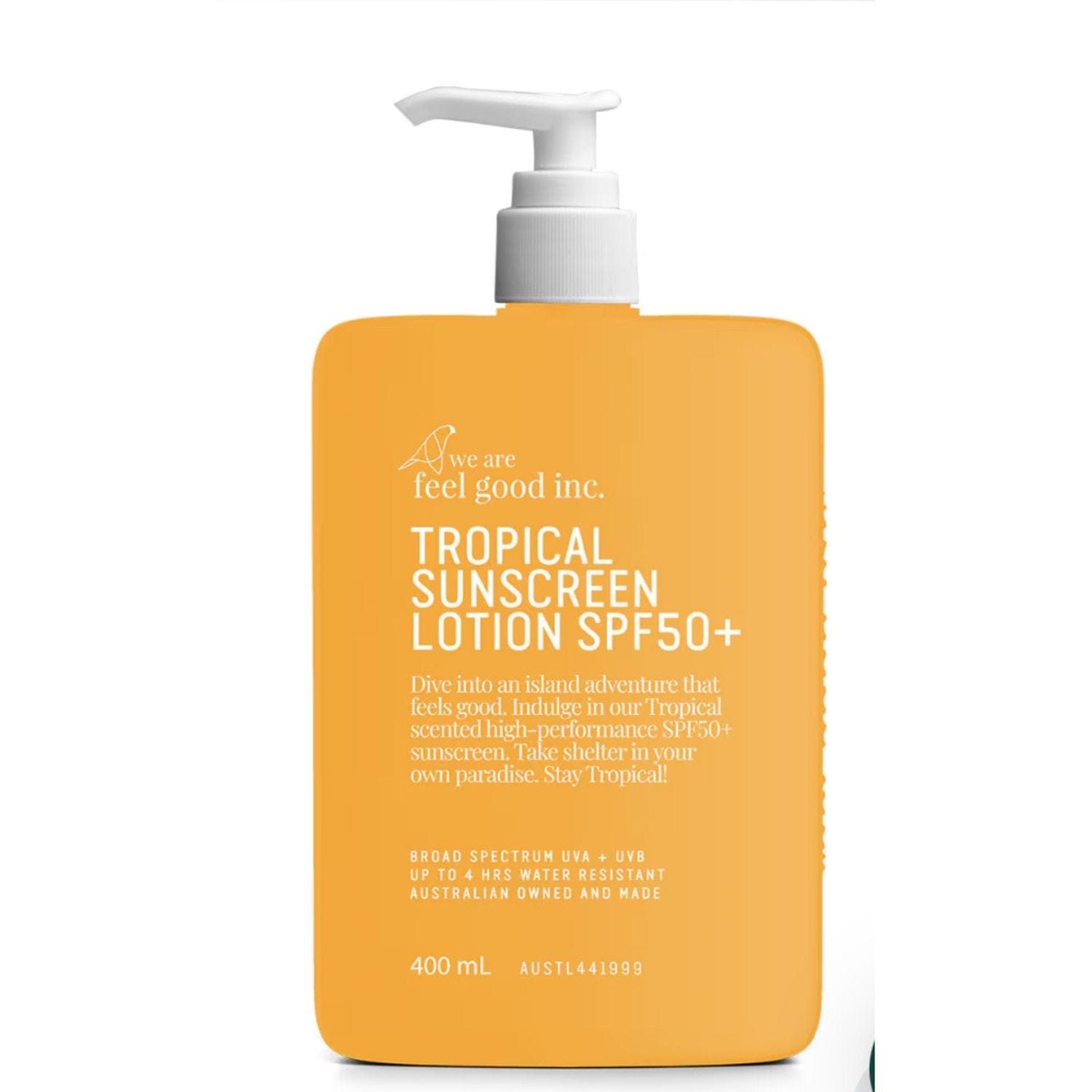 We Are Feel Good Tropical Sunscreen SPF50+