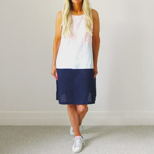 Who's Charlie Franki Linen Dress | Summer Mix