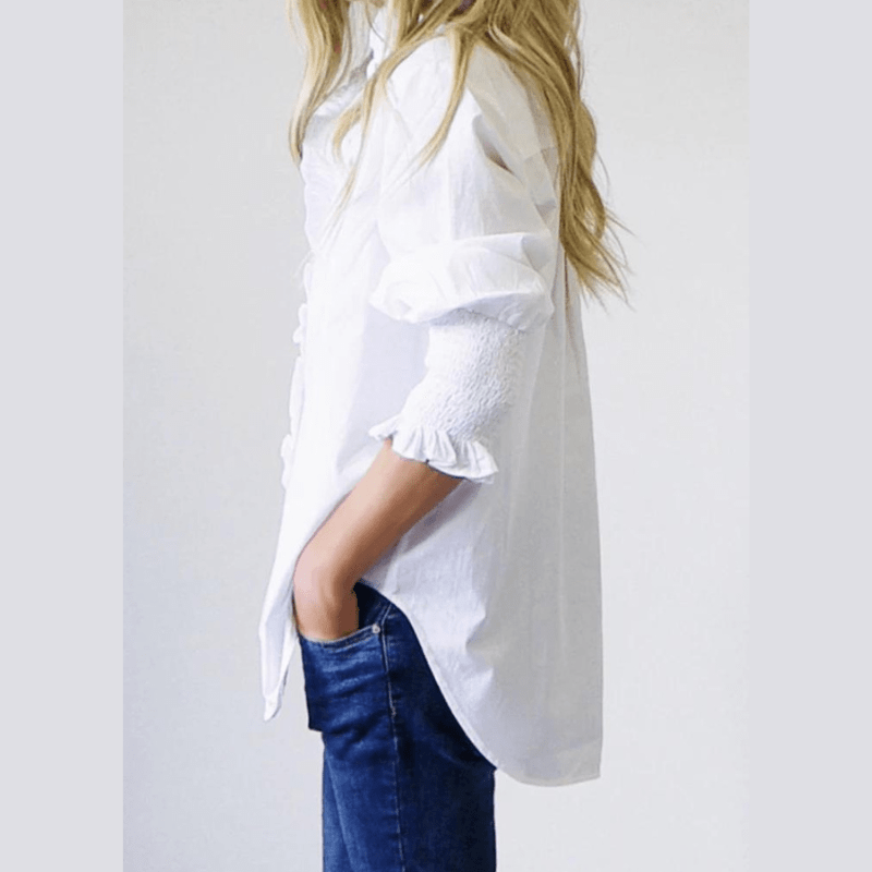 Who's Charlie Poppy Shirt - White