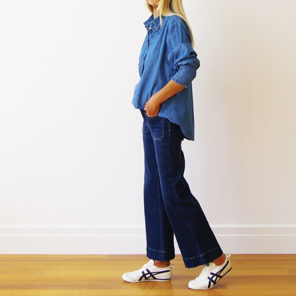 Who's Charlie Who's Charlie | Ella Denim Shirt