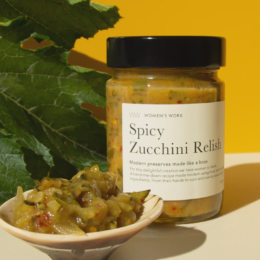 Women's Work Spicy Zucchini Relish Grande