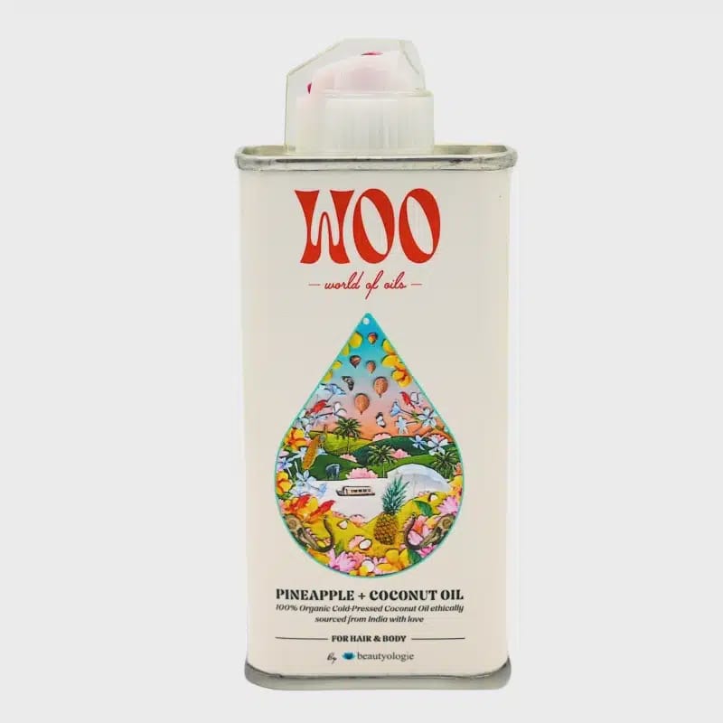 WOO | World Of Oils Woo Oil | Pineapple + Coconut Oil