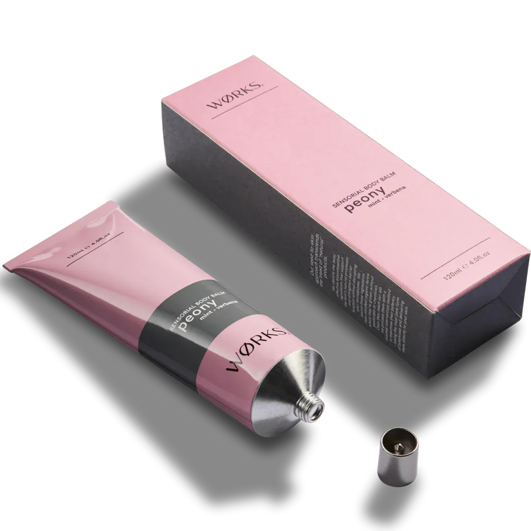 Works Peony Body Balm Tube 120ml